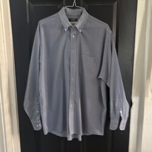 Men's Blue Button-Down Shirt